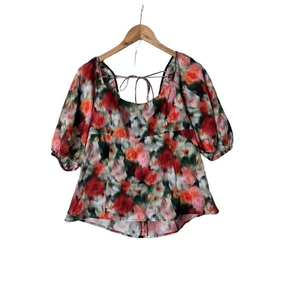 NWT J. Crew Squareneck Top Liberty® Hazy Days Floral 12 - Picture 4 of 8